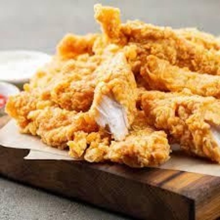 Delicious Chicken Strips Await